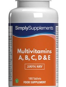 Multivitamine A, B, C, D & E 100% NRV - 180 Tabletten