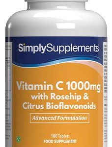 Vitamin C 1000mg mit Hagebutte & Zitrus-Bioflavonoiden - 360 Tabletten