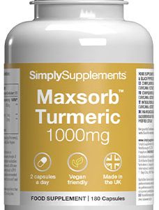 Maxsorb Kurkuma 1000mg - 180 Kapseln