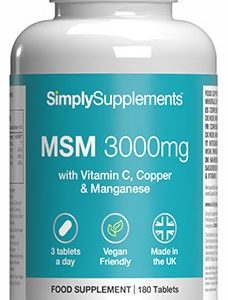 MSM 3000mg - 180 Tabletten